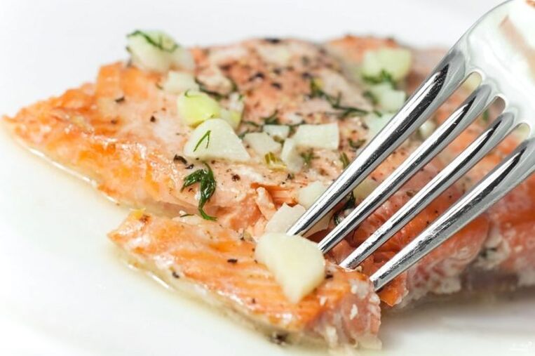 Fillet salmon untuk diet kegemaran protein sehari